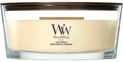 Produktbild von Woodwick Duftkerze Lush Pomelo mit Knisterdocht, 453,6 g