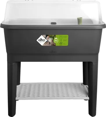 Obrázek produktu pro Pěstební stůl 80 – nádoba na pěstování a sklizeň – Ø 78,5 x V 34,2 cm – Living Black