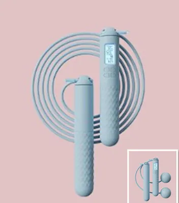 Produktbild von 2-in-1 Springseil Kinder mit Zähler,ca. 280CM Verstellbare Seilspringen,Seil und Ball, Skipping Rope,Geschenke Kinder,Fitness,Outdoor-Übungen
