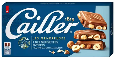 Produktbild von Cailler Lait Noisettes Entières 200g