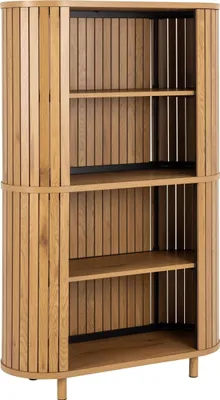 Produktbild von Regal >Colima< in natürlich, MDF - 100x160x40cm (BxHxT)