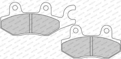 Produktbild von Ferodo Fdb2087ef Bremsbeläge Silber  Silber One Size