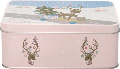 Produktbild von Greengate Bambie Aufbewahrungsbox pale pink 13 x 18 cm