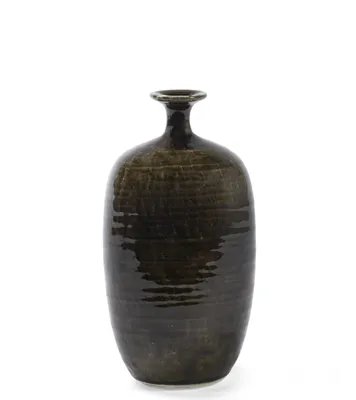 Produktbild von Serax Vase - Blumenvase Grün-Dunkelgrün D 16 cm H 30,5 cm