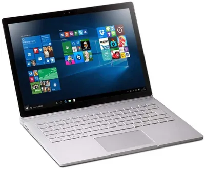 Produktbild von Microsoft Surface Book 13.5" i5-6300U 3K 8 GB 256 GB SSD Webcam Touch Win 10 Pro DE