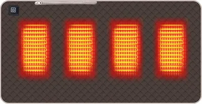 Produktbild von Heizkissen Sitzauflage,45x90 cm, USB & Type-C,Sitzkissen Beheizbar für Büro, Sofa, Camping