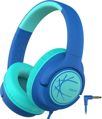 Produktbild von Kopfhörer für Kinder mit Kabel 85dBA Sichere Lautstärke, Stereo Sound, Over Ear Faltbare 3.5 mm Jack Kinder Kopfhörer für iPad, Tablets, Schule