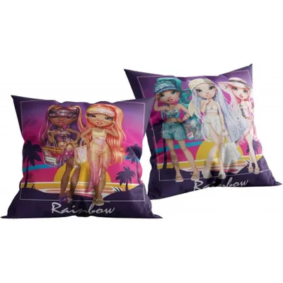 Zdjęcie produktu dla Odwracalna poduszka Rainbow High on The beach