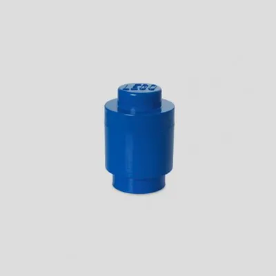 Produktbild von LEGO Storage Brick 1 rund blau (blau)