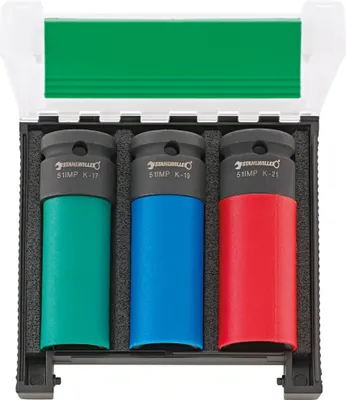 Image de Stahlwille Douilles IMPACT, 1/2", 3-pièces, 17-21 mm 96838103