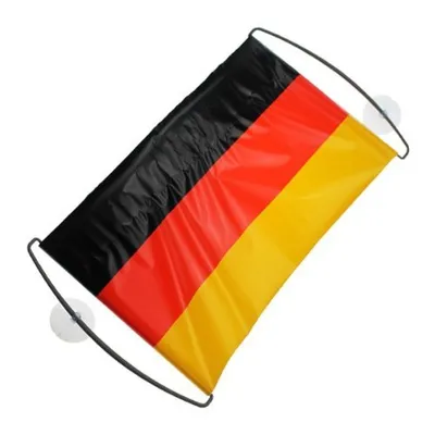 Produktbild von Autobanner Deutschland Fußball Weltmeisterschaft Fanartikel Auto Fahne Flagge