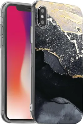 Produktbild von Conie Muster Schutzhülle für iPhone X / XS Tasche Silikon Case Bild Cover Bumper TPU Hülle als Motiv 5