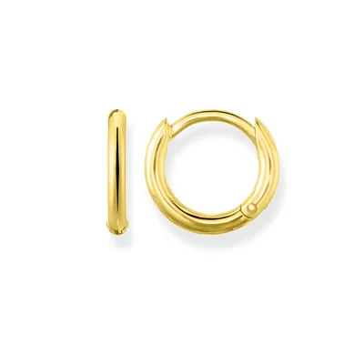 Produktbild von Thomas Sabo CR607-413-12 Creolen Classic Gelbgold-Ton Silber