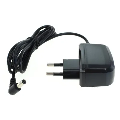 Produktbild von OTB Ladegerät kompatibel zu Nintendo Super Nintendo / SNES / Super Famicom / NES - 9V/1A - schwarz