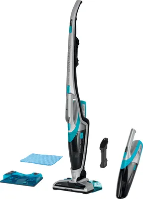 Obrázok produktu pre SENCOR SVC 0740BL-EUE3 Akumulátorový tyčový vysávač 3 v 1 s mopom, Li-Ion 40,7 V batéria, doba prevádzky až 85 min., cyklónový filtračný systém, 2 rýchlosti, XXL nádoba na prach 1l