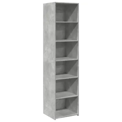 Produktbild von Highboard Betongrau 45x41x185 cm Holzwerkstoff
