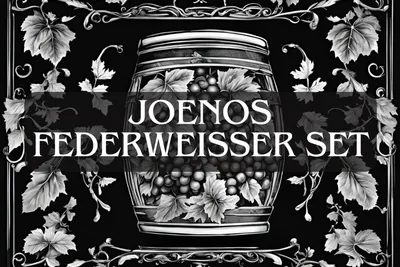 Produktbild von Federweißer, Bremser, Süßer Starter-Set mit Anleitung zum selber machen ohne Konzentrat, 5 teilig - das ideale Geschenk!