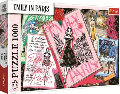 Produktbild von Puzzle – 1000 – Emily In Paris: Fashion Magazine – Trefl 10966