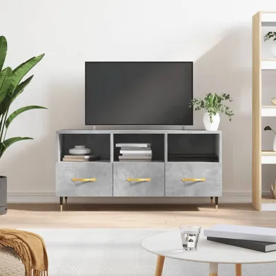 Produktbild von Maison Exclusive - TV-Schrank Betongrau 102x36x50 cm Holzwerkstoff