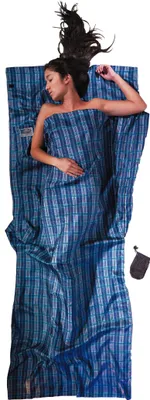 Produktbild von Schlafsack-Inlett Cocoon TravelSheet Silk karierte Seide
