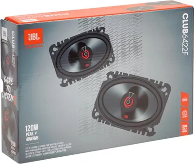 Zdjęcie produktu dla JBL Club 6422F, 2-drożny, 120 W, 3 Ω, 92 dB, 75 - 20000 Hz, 152 mm