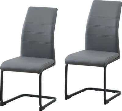 Produktbild von Schwingstuhl 2er Set Polyurethangrau SallyP HTI-Line