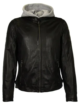 Produktbild von Mauritius Lederjacke Herren Rylo LAKEV schwarz Basics 100% Leder 3XL