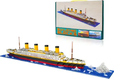 Obrázok produktu pre Stavebnica Titanic 1860 dielov mikro stavebnice modelu lode pre dospelých