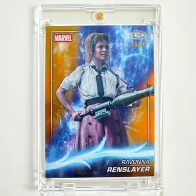 Produktbild von Topps Chrome Marvel Card – Ravonna Renslayer – Loki – Limited to 50 Gold