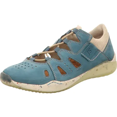 Produktbild von Josef Seibel Schnürhalbschuhe durchbrochen in blau, Gr. 37