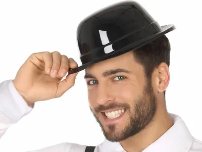 Immagine prodotto di Cappello a bombetta Atosa Clown Nero Nero Taglia Unica