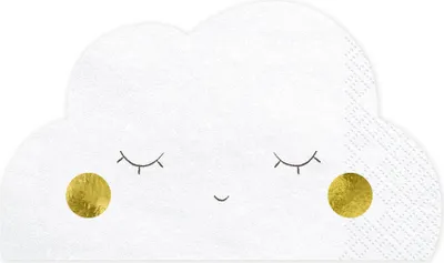 Produktbild von PartyDeco SPK1, Weiß, Papier, Abbildung, 320 mm, 190 mm, 16 cm