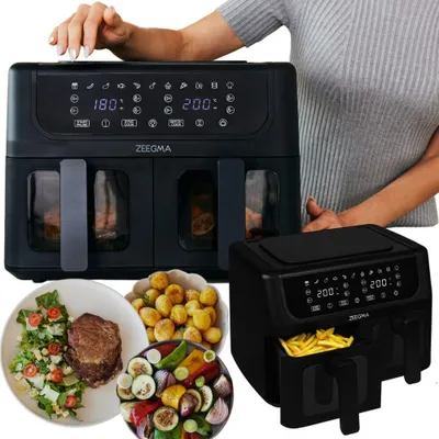 Produktbild von Fettfreie Friteuse 9L 1700W Mit Fenster Und Grossen Schubladen