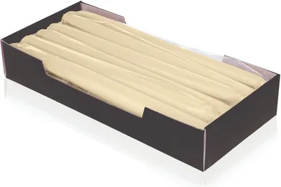 Immagine prodotto di 12x candele Eika 203039.073 - Ø25 mm, altezza 250 mm, champagne