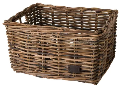 Produktbild von Fastrider zeno Rattan-Fahrradkorb groß braun