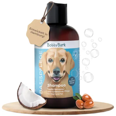 Produktbild von Hundeshampoo Basis Pflege - Milde Fellpflege für alle Rassen & alle Felltypen