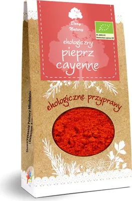 PIEPRZ CAYENNE BIO 60 g - DARY NATURY