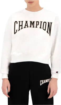 Produktbild von Champion Sweatshirts Collegiate Logo Blend Cropped, 114767WW001WHT, Größe: 173