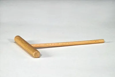 Crêpes-Roller aus Holz, beige, 20x10x2 cm, für alle Herdarten