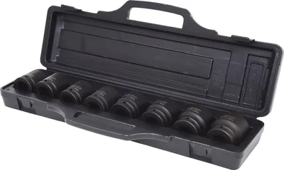 3/4" Steckschlüsselsatz, Sechskant, 8-teilig, 24-38 mm