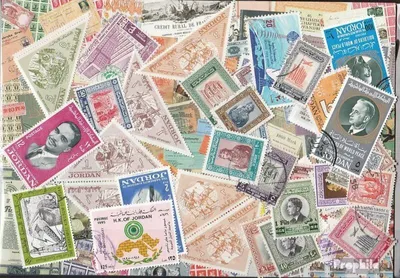 Produktbild von Briefmarken Jordanien 500 verschiedene Marken