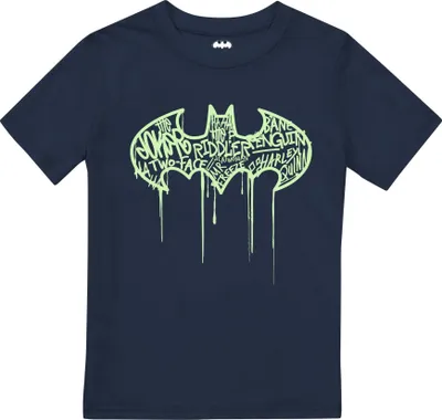 Immagine prodotto di Batman - Maglietta Logo per ragazzi TV2673 (140) (blu navy)