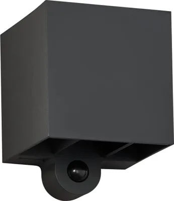 Image de Applique sans fil Endura Style avec faisceau réglable, capteur, USB, lot de 4, 10 x 9,7 x 12,6 cm, gris foncé