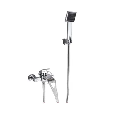 Produktbild von Badewannenarmatur, zeitgemäßes Design, Wasserfallauslauf-Funktion , Chrome A