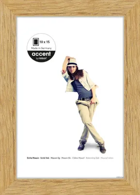 Obrázok produktu pre Akcentný rám z masívneho dreva Scandic 10x15 cm dub