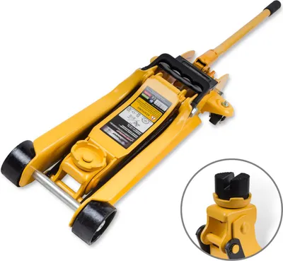 Produktbild von BullPower BP600M  Wagenheber mit niedriger Unterfahrhöhe, 80-370mm, 2250kg, Racing Wagenheber, Sportwagen, Rennsport