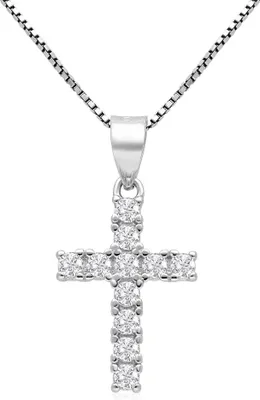 Produktbild von Halsketten   Mit Anhӓnger GioiaPura Silber Einstellbar  Kollektion  - frau