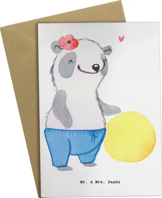 Produktbild von Mr. & Mrs. Panda Grußkarte Orthopädin Herz - Weiß - Geschenk, weihnachtskarten, Orthopädie, Krankenhaus, glückwunschkarten, Eröffnung, Praxis, osterkarten, Krank