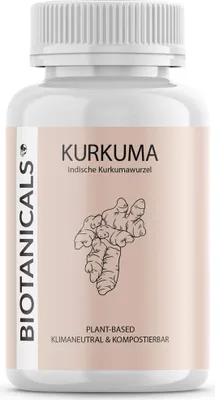 Produktbild von Biotanicals Kurkuma Kapseln 120 St