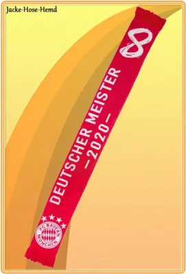 Produktbild von Schal FC Bayern München Deutscher Meister 2020